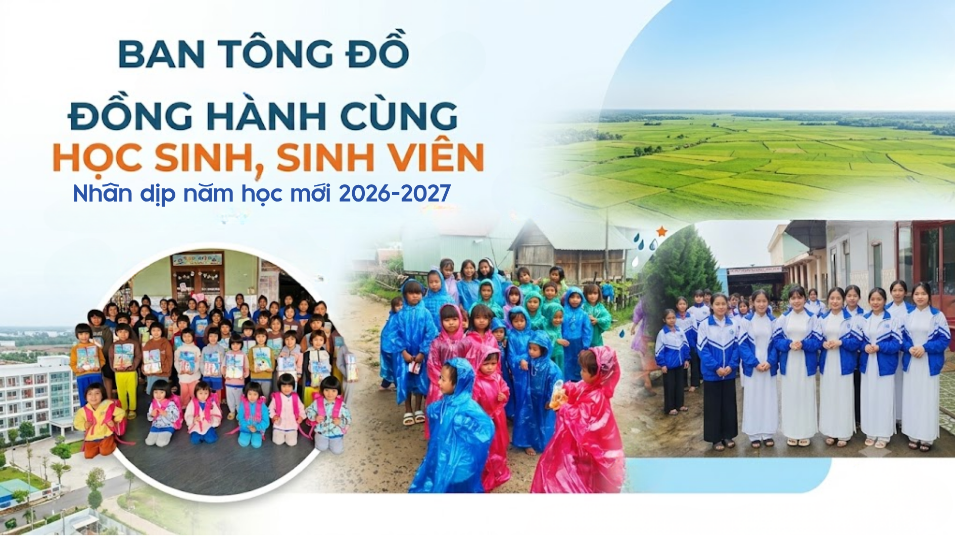 Ban Tông đồ đồng hành cùng học sinh, sinh viên đầu năm học mới 2026